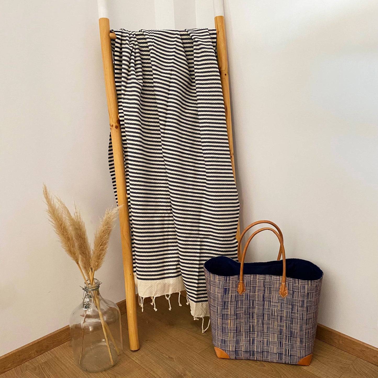 Fouta Nid d'Abeille Yadara 100x200 ou 200x200 cm 190gm²
