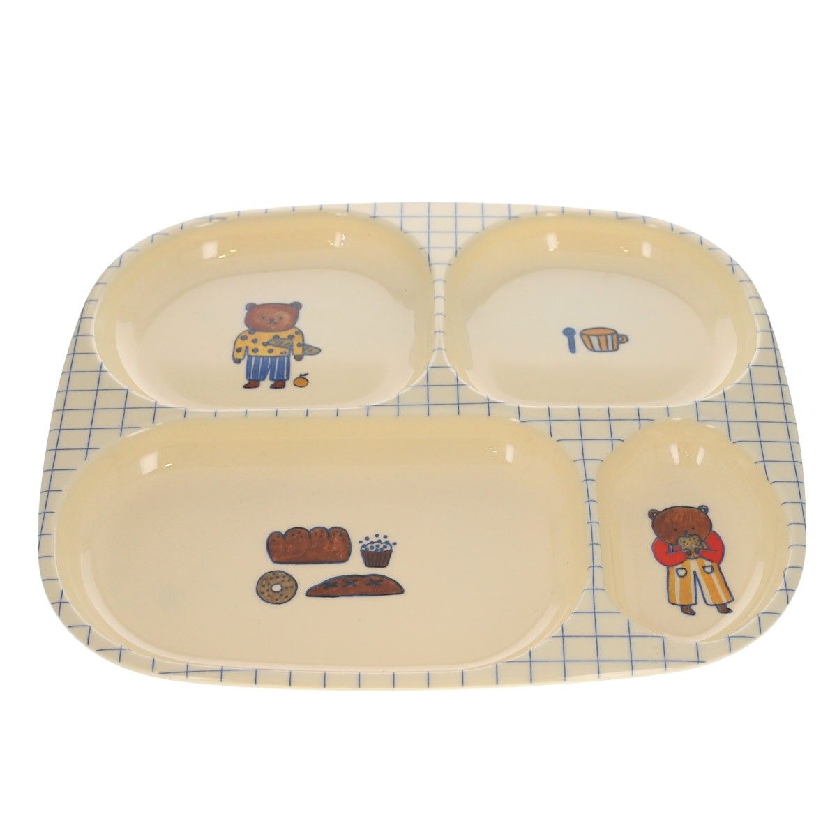 ASSIETTE A COMPARTIMENTS - Ours