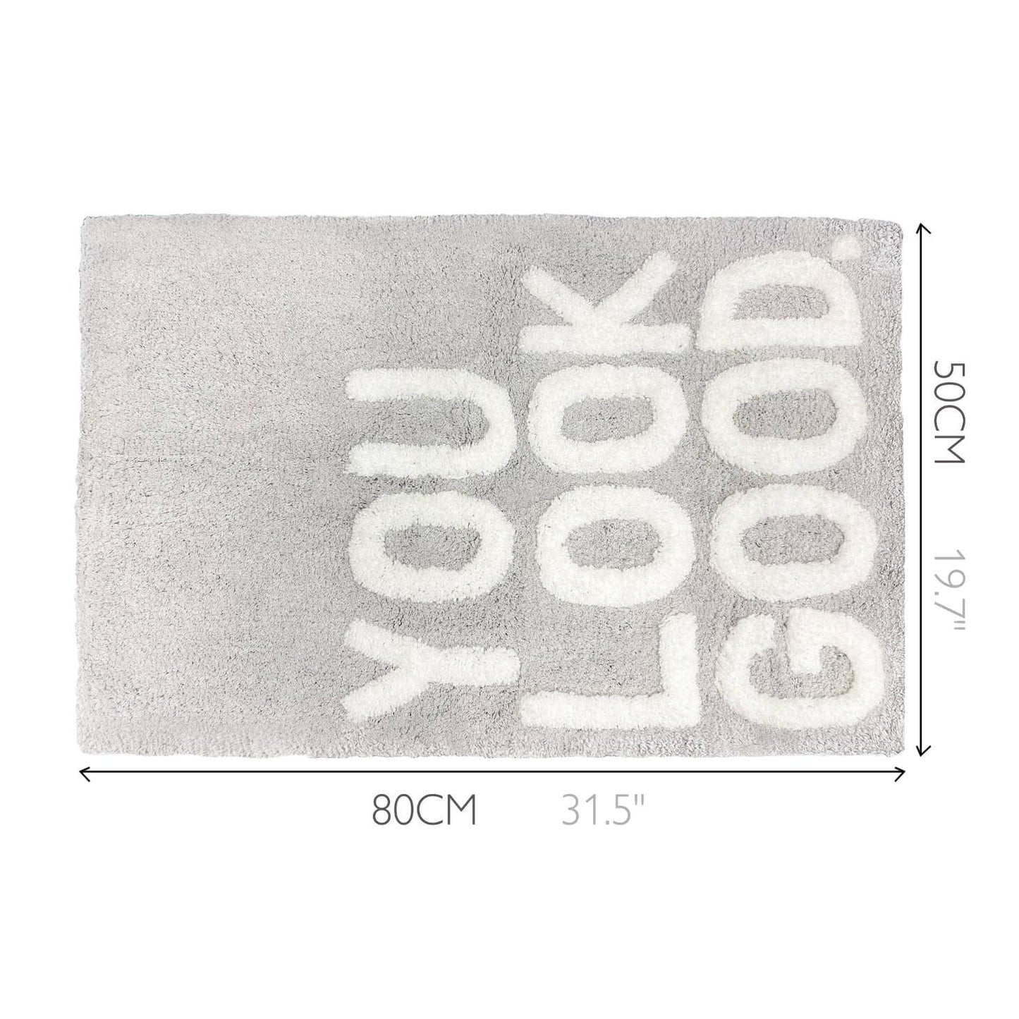 TAPIS DE BAIN "You Look Good"