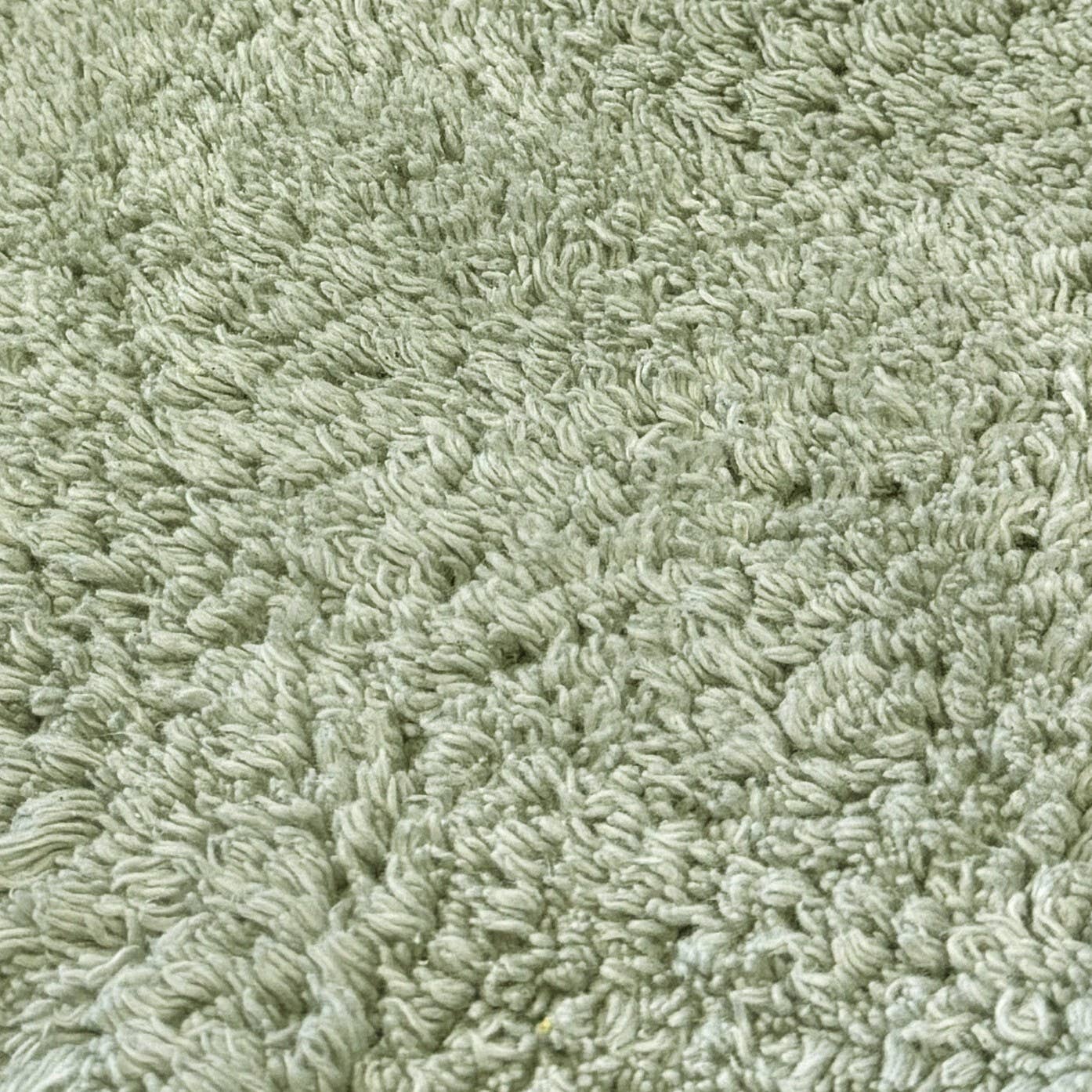 Ensemble de tapis de bain à deux pièces avec bordure festonnée - Tapis festonnés 100 % coton