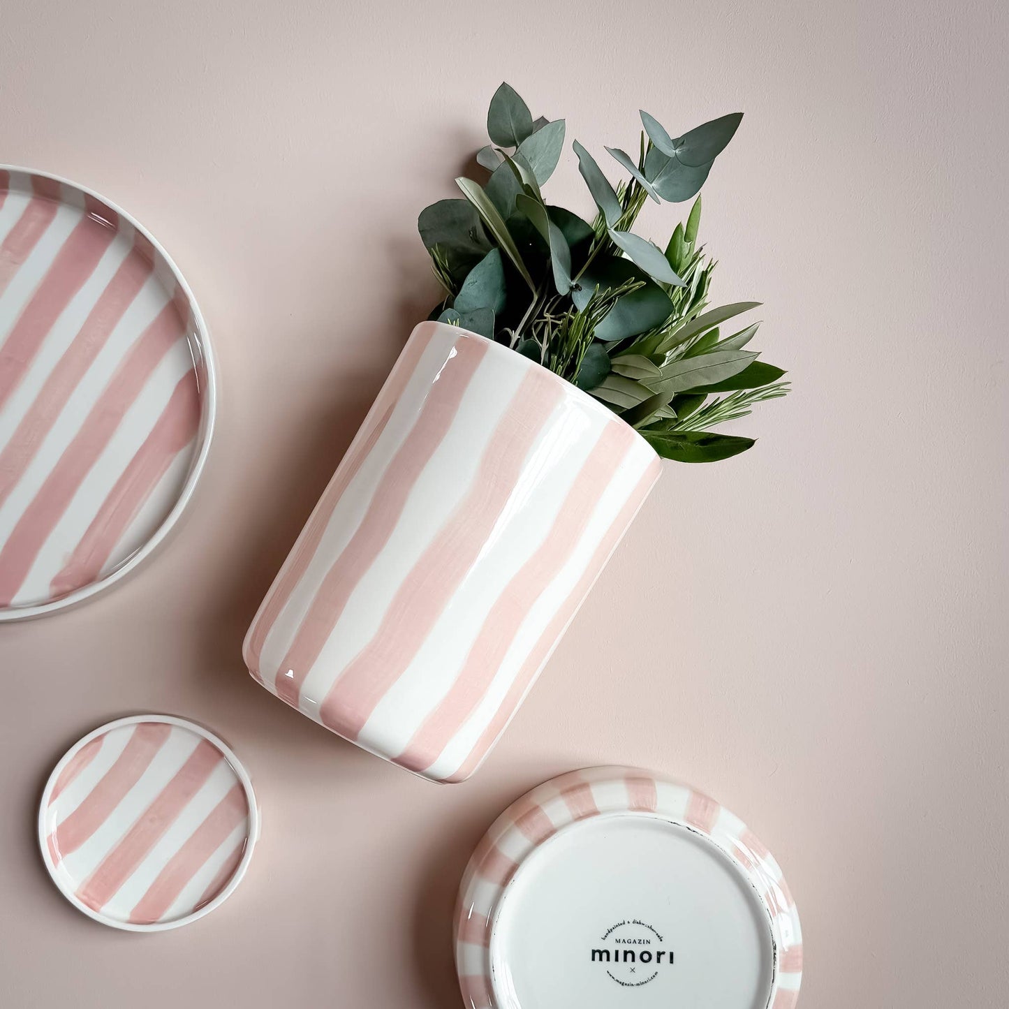 Bol Stripes - incanto rose