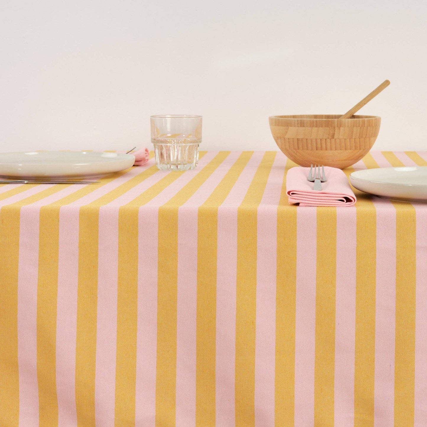 Nappe hydrofuge - Rose et jaune