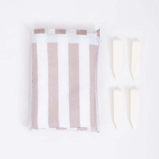 SERVIETTE DE PLAGE ANTI SABLE - BEIGE