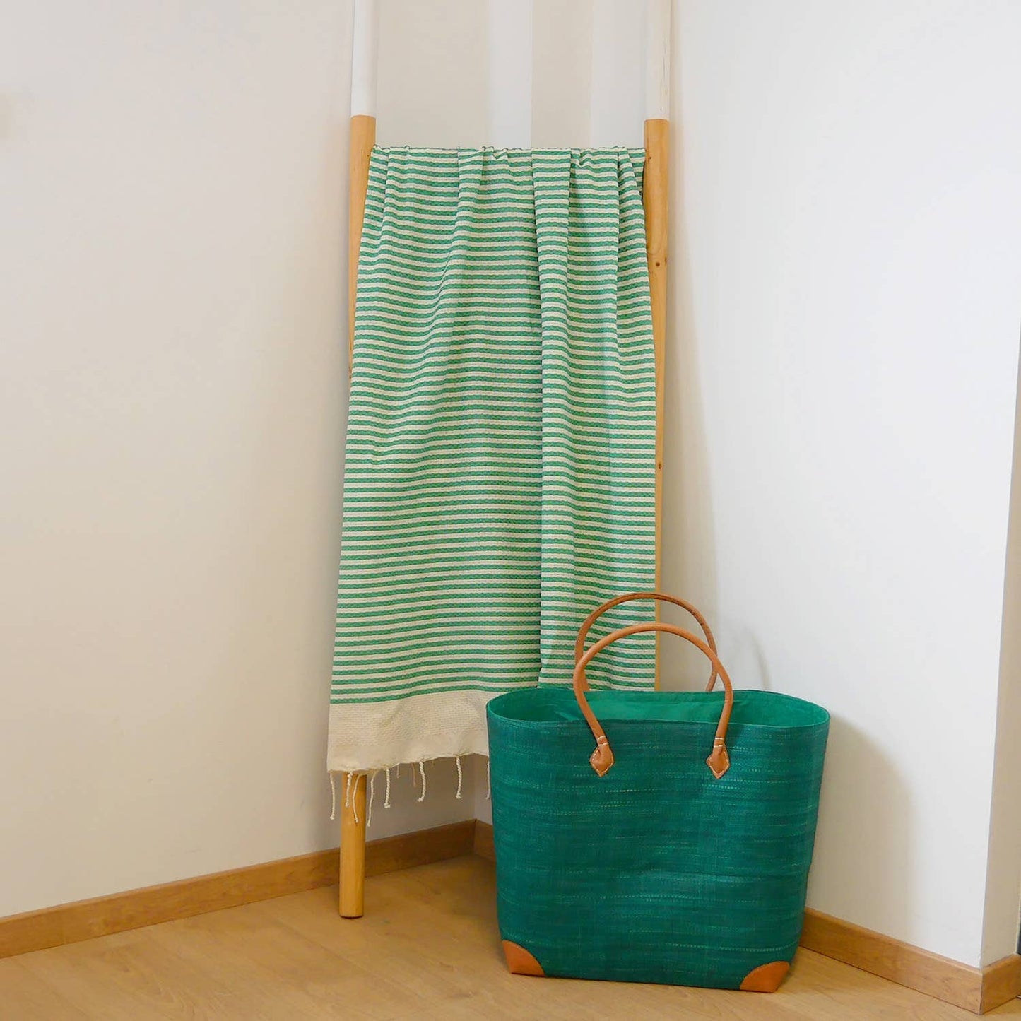 Fouta Nid d'Abeille Yadara 100x200 ou 200x200 cm 190gm²