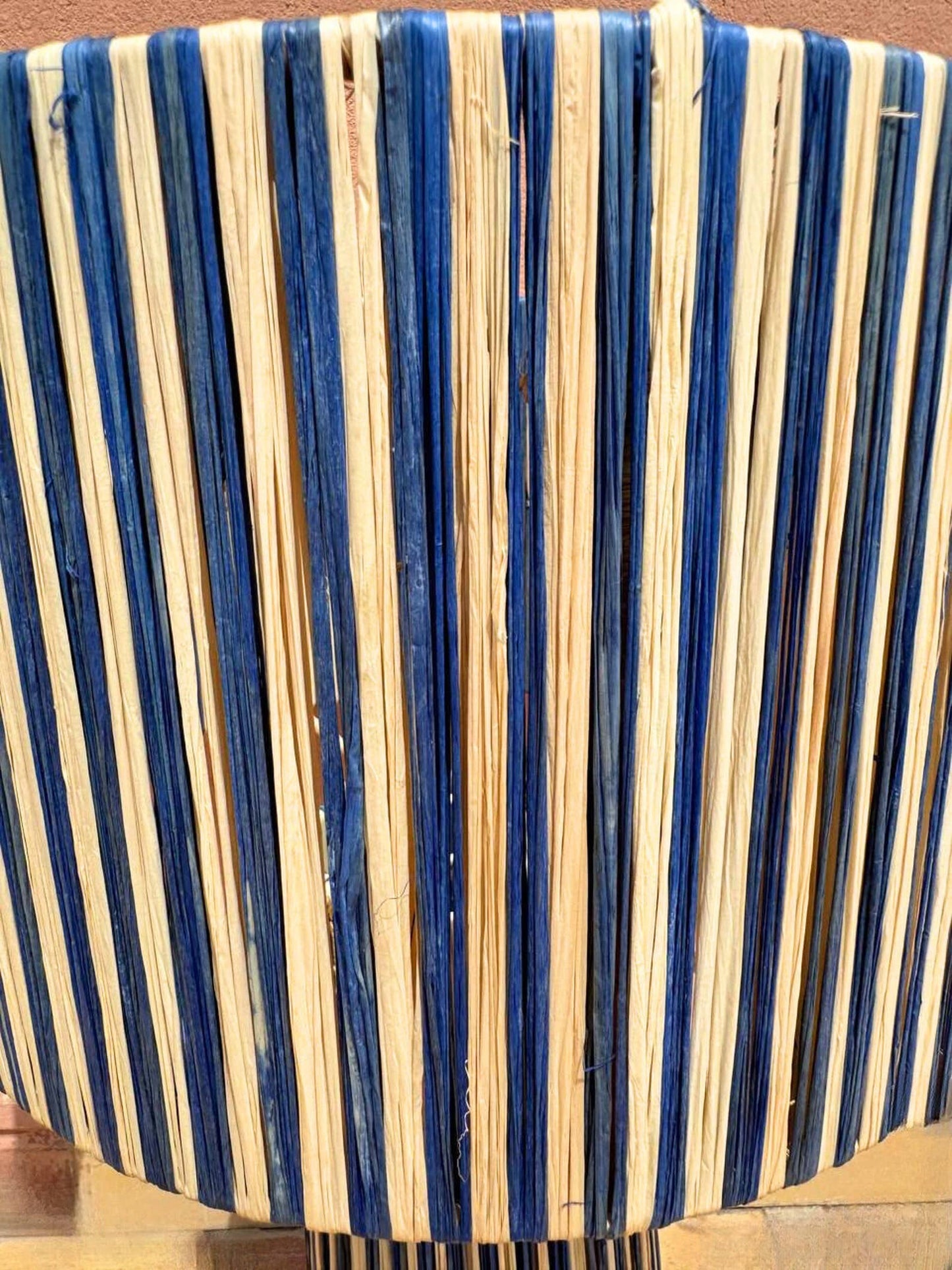 Lampe de table en raphia tissé, lampe naturelle, lampe de table tissée à la main,: 100 cm