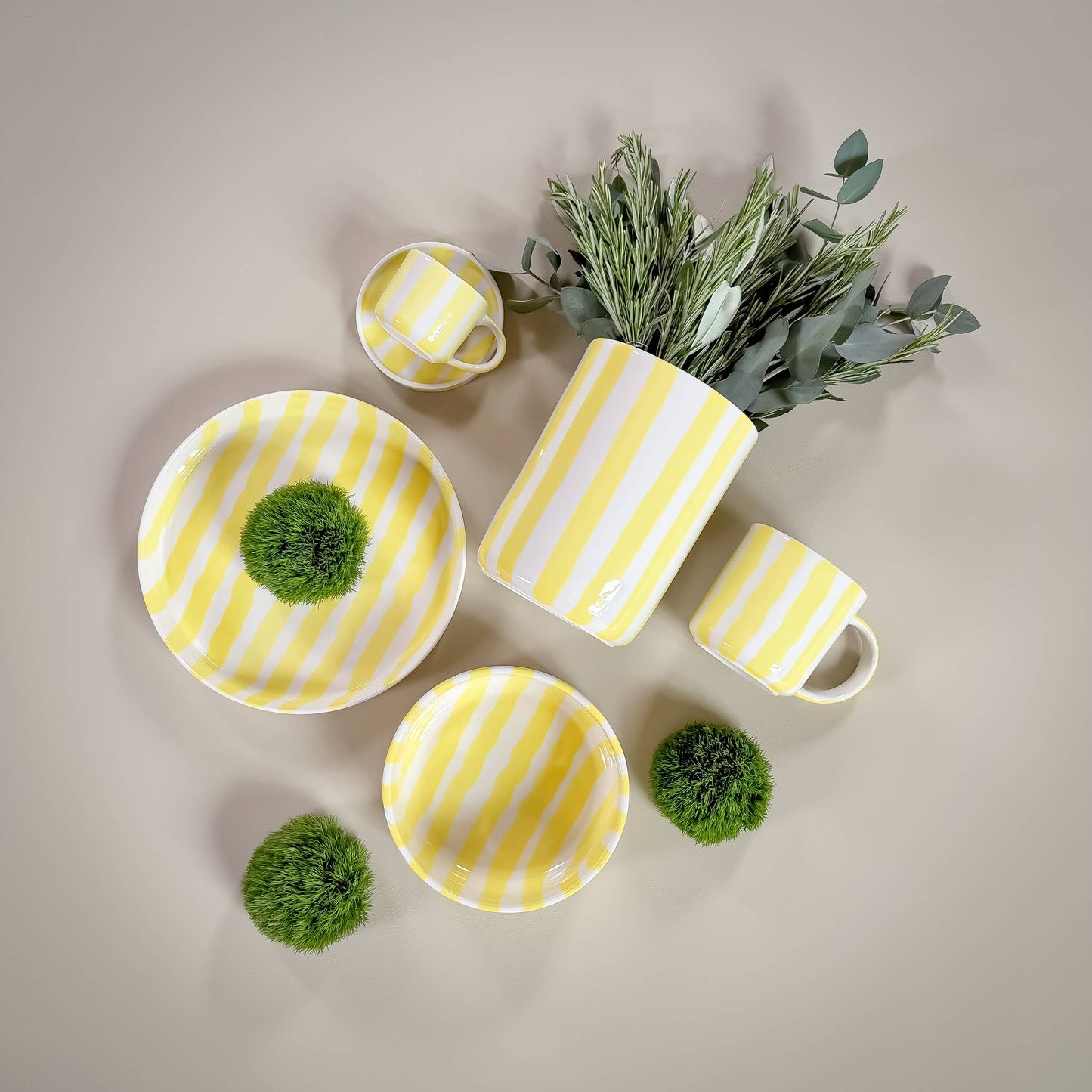 Bol Stripes - spiaggia jaune