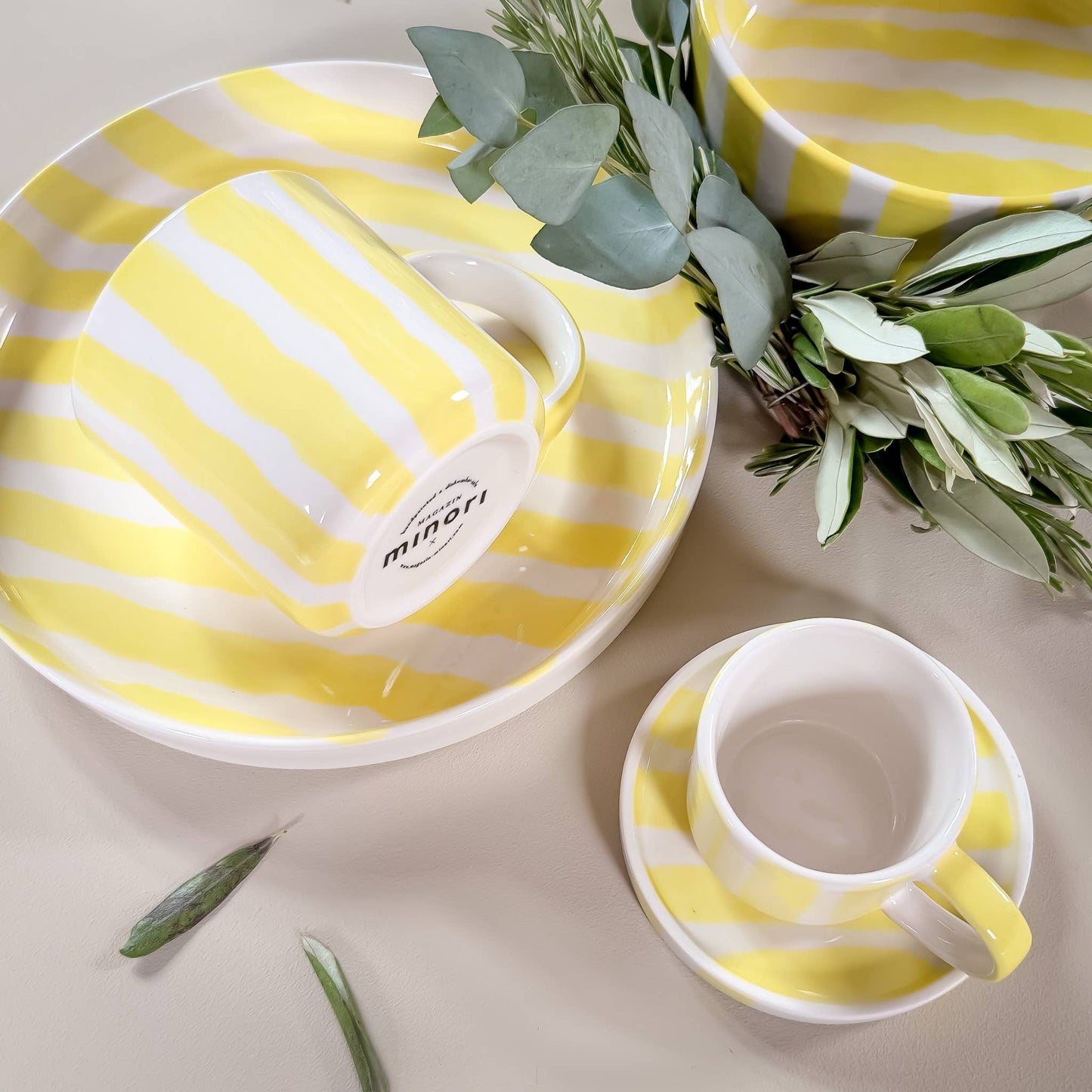 Bol Stripes - spiaggia jaune