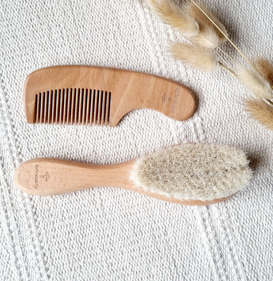 ENSEMBLE PEIGNE ET BROSSE