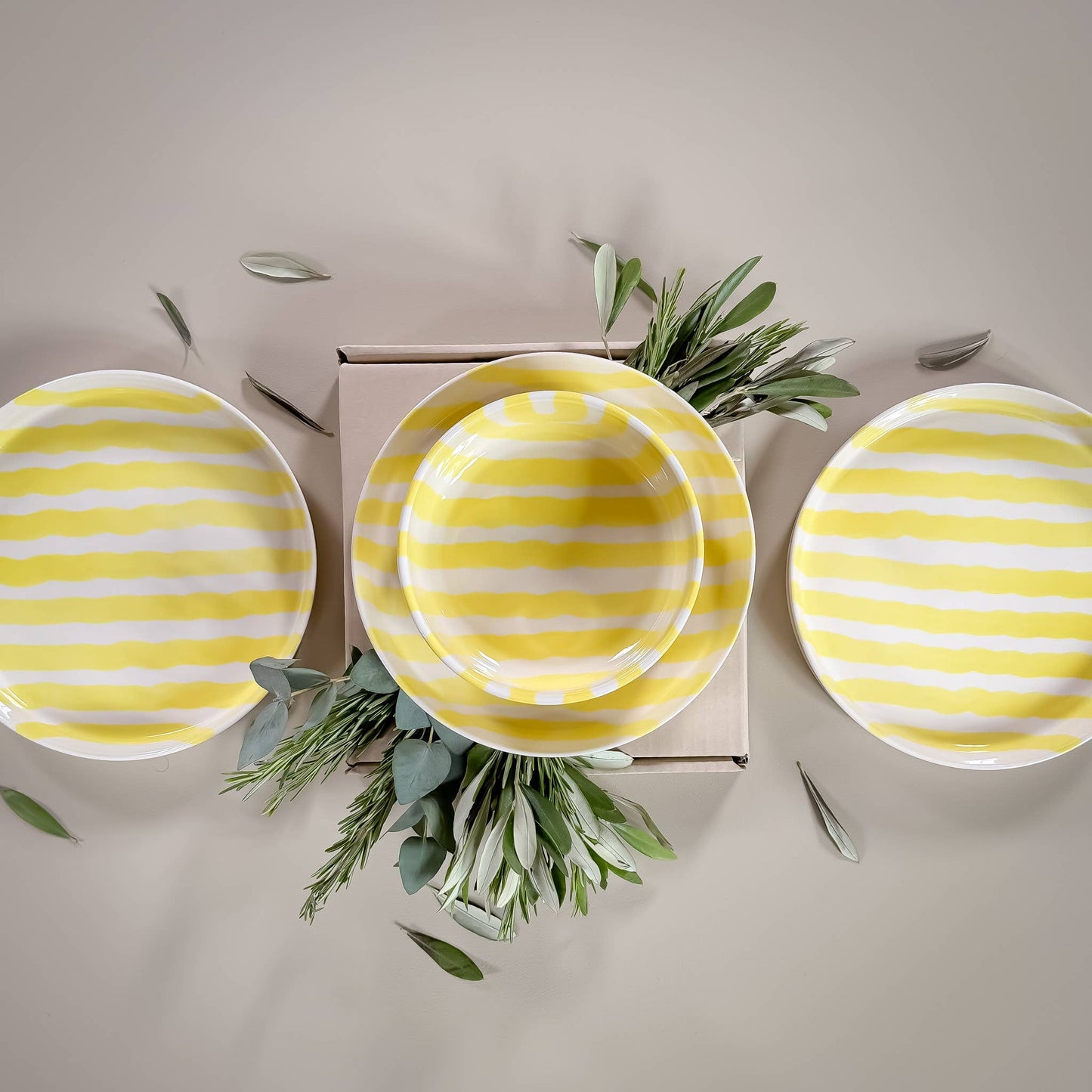 Bol Stripes - spiaggia jaune