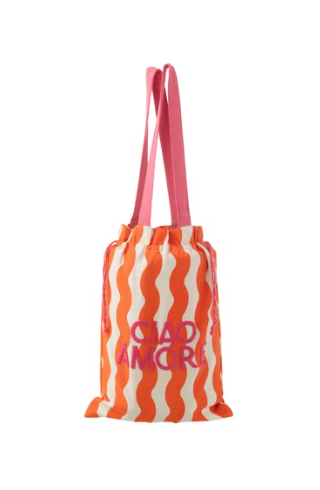 SAC + TAPIS DE PLAGE ORANGE