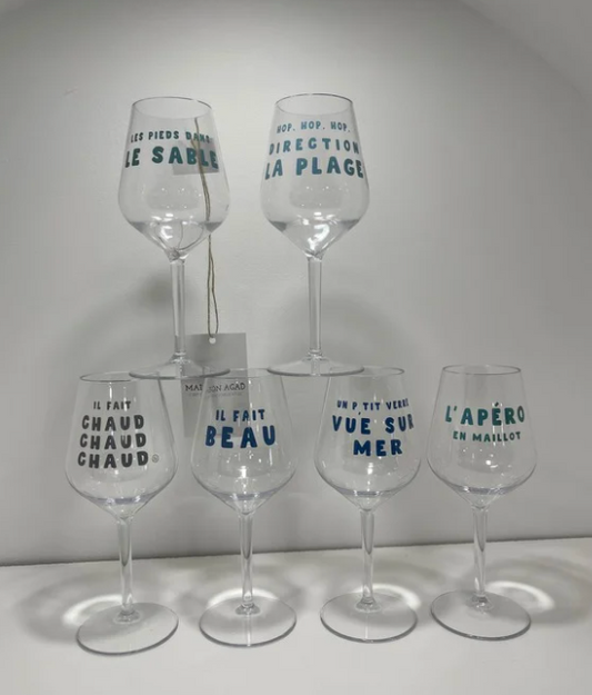 VERRES À VIN - incassables