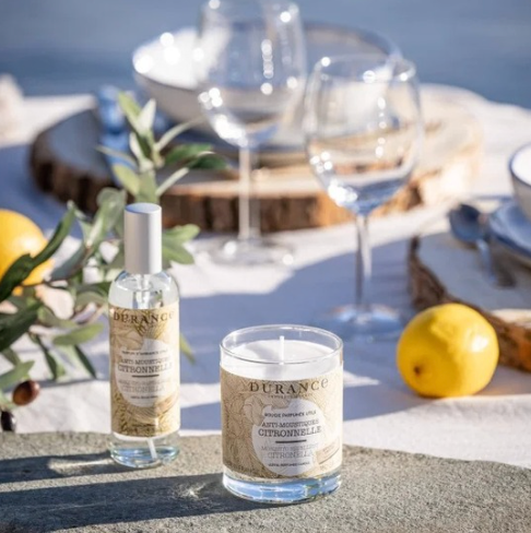 BOUGIE PARFUMÉE - ANTI MOUSTIQUE / CITRONNELLE