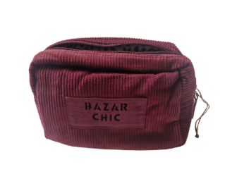TROUSSE EN VELOURS "BAZAR CHIC" - 6 couleurs