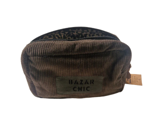 TROUSSE EN VELOURS "BAZAR CHIC" - 6 couleurs