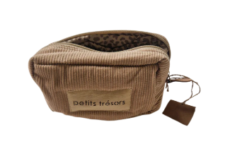 TROUSSE EN VELOURS "PETITS TRESORS" - 6 couleurs
