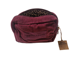 TROUSSE EN VELOURS "PETITS TRESORS" - 6 couleurs