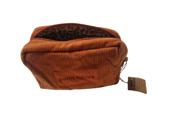 TROUSSE EN VELOURS "PETITS TRESORS" - 6 couleurs