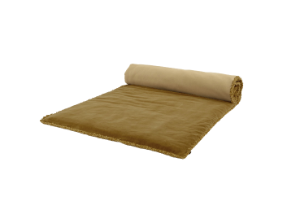 HOUSSE EDREDON VELOURS - Gold