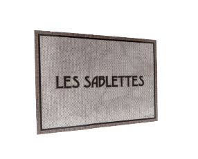 SET DE TABLE - "Les sablettes"