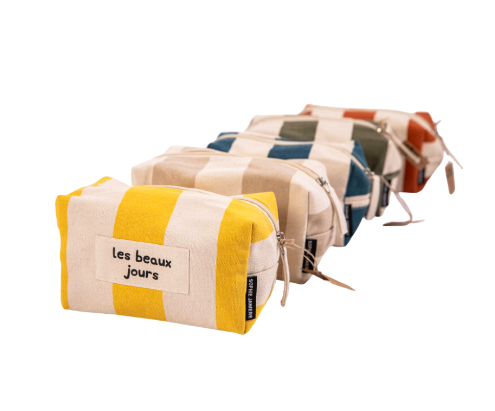 TROUSSE RAYÉE - Les beaux jours - 5 couleurs