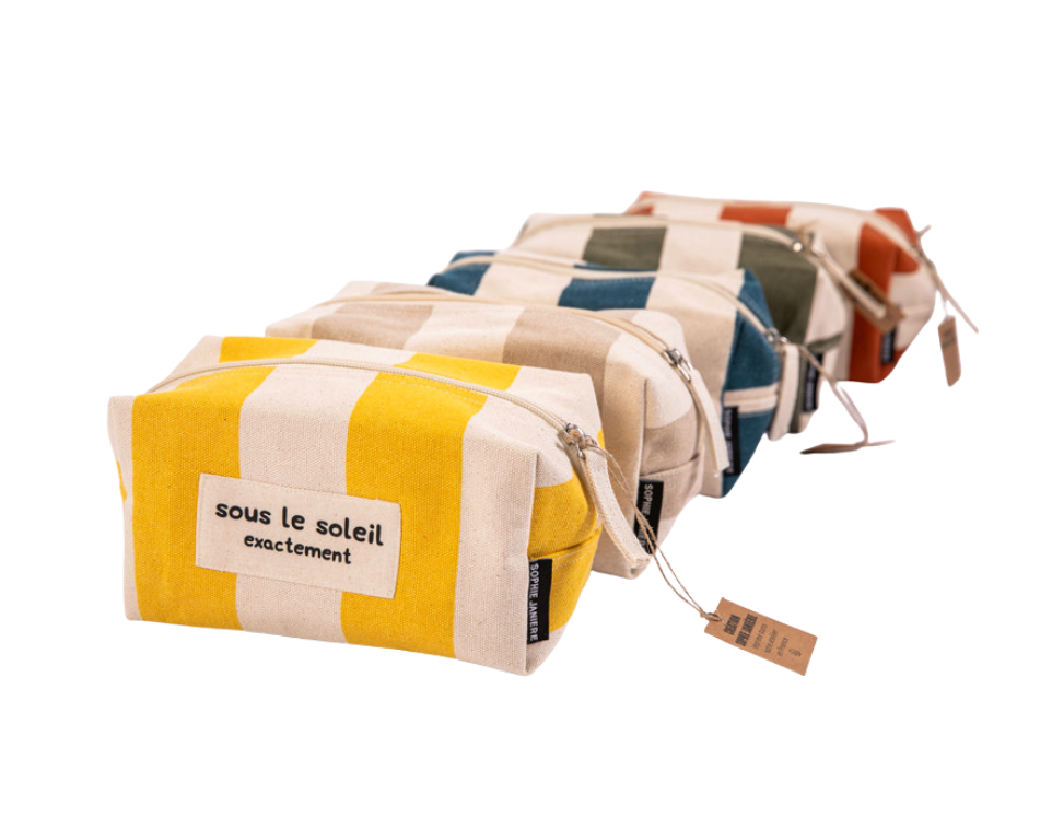 TROUSSE RAYÉE - Sous le soleil - 5 couleurs