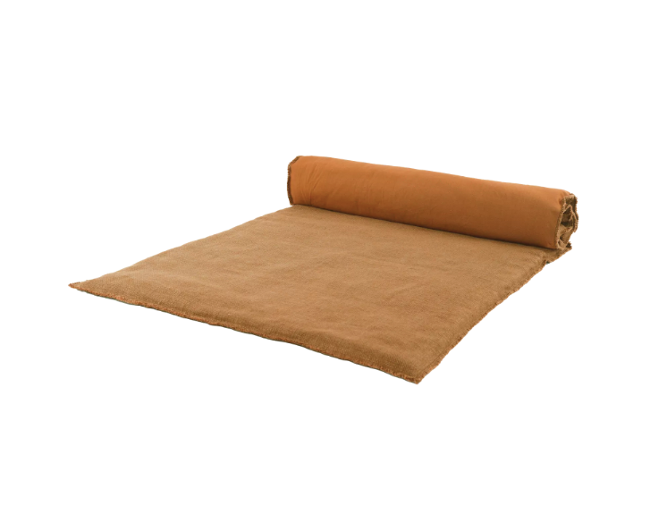 HOUSSE EDREDON COTON CAMEL