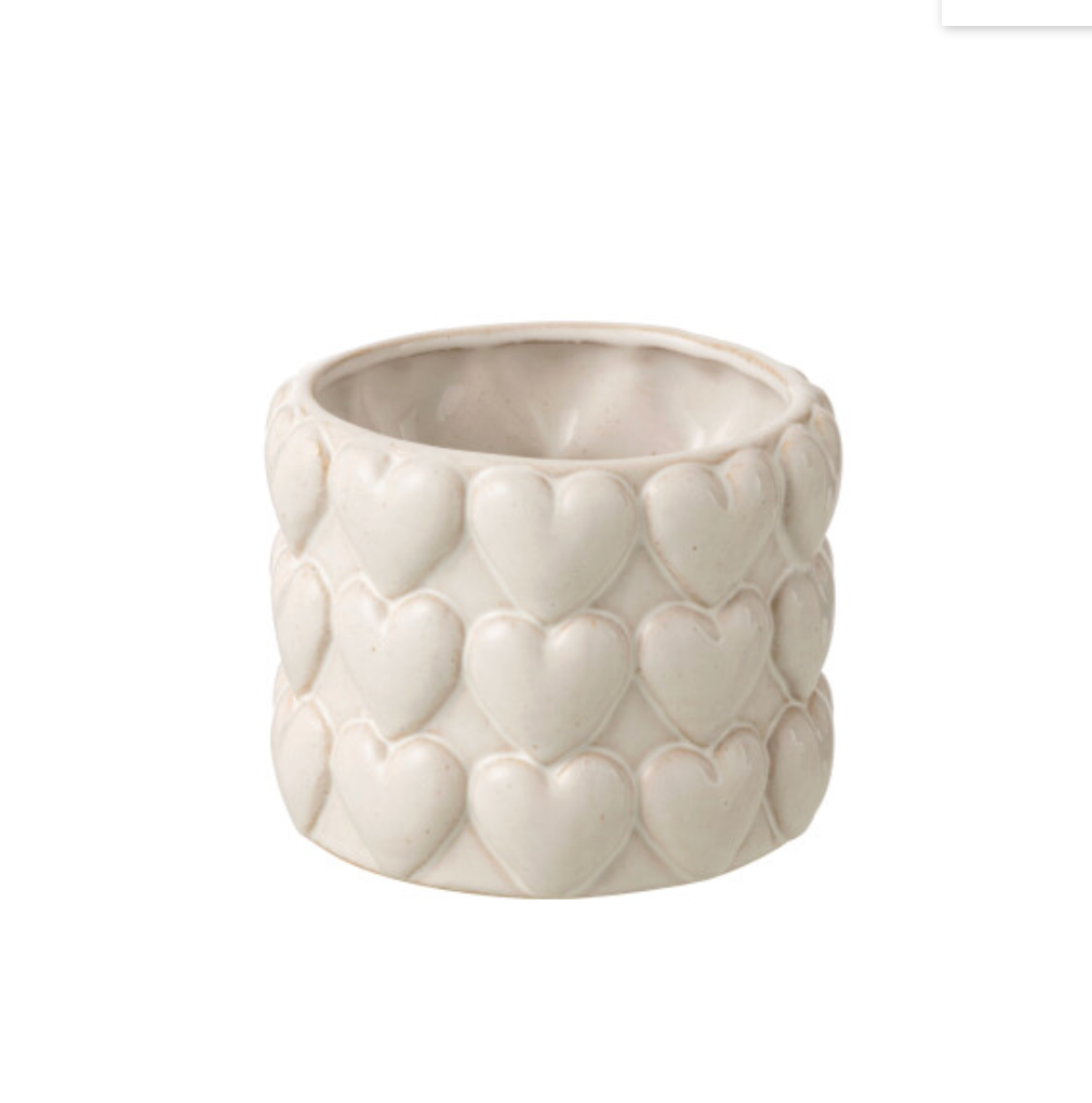 CACHE POT COEUR