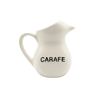 CARAFE BLANCHE