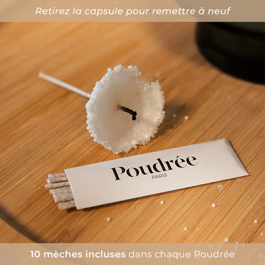 BOUGIE POUDRÉE - Cinnamon Roll