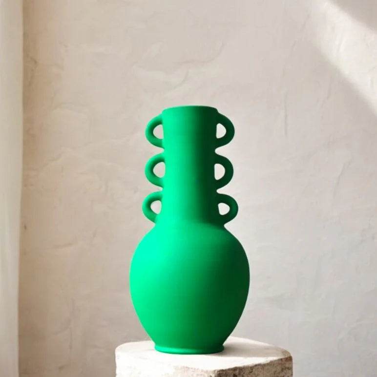VASE ARTISANAL - Vert