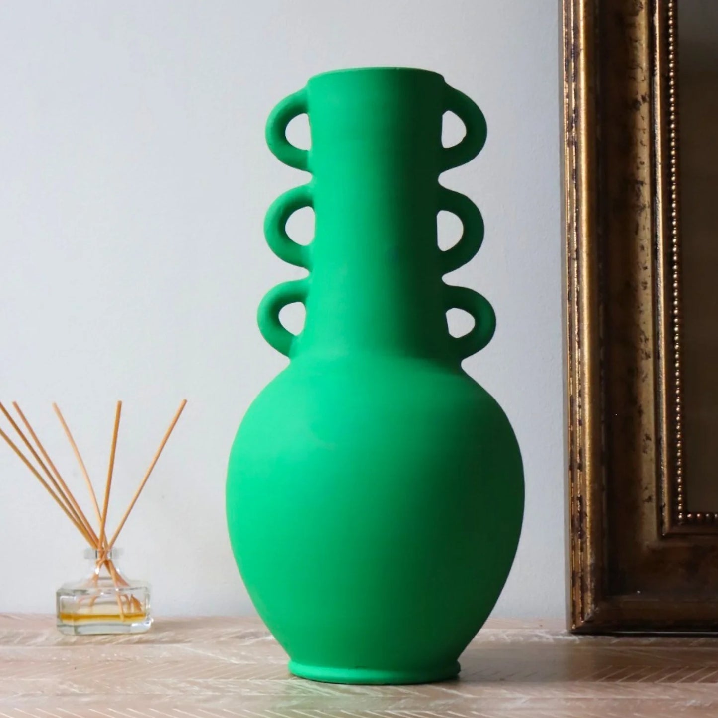 VASE ARTISANAL - Vert
