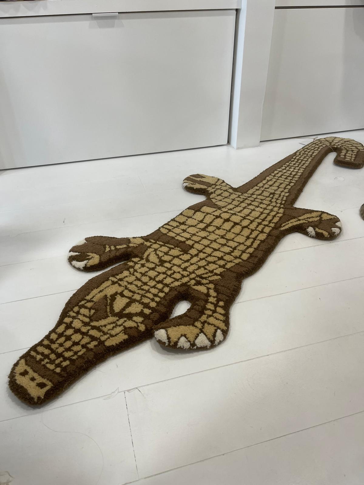 Tapis crocodile