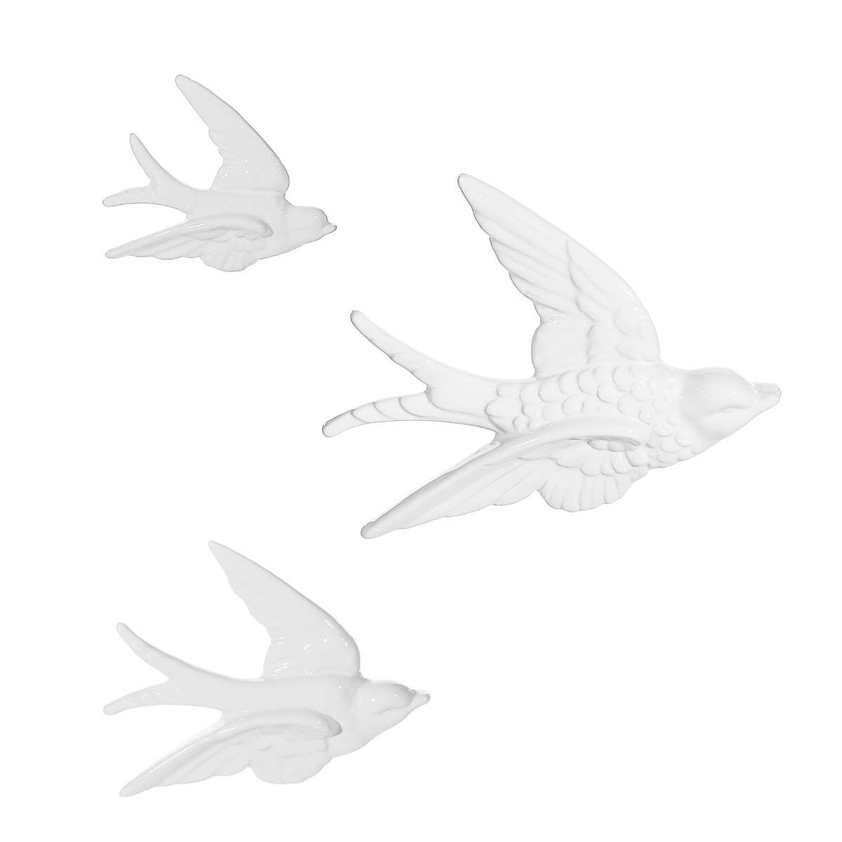 HIRONDELLES - Lot de 3