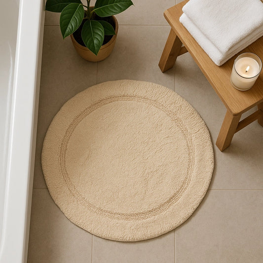 TAPIS DE BAIN ROND
