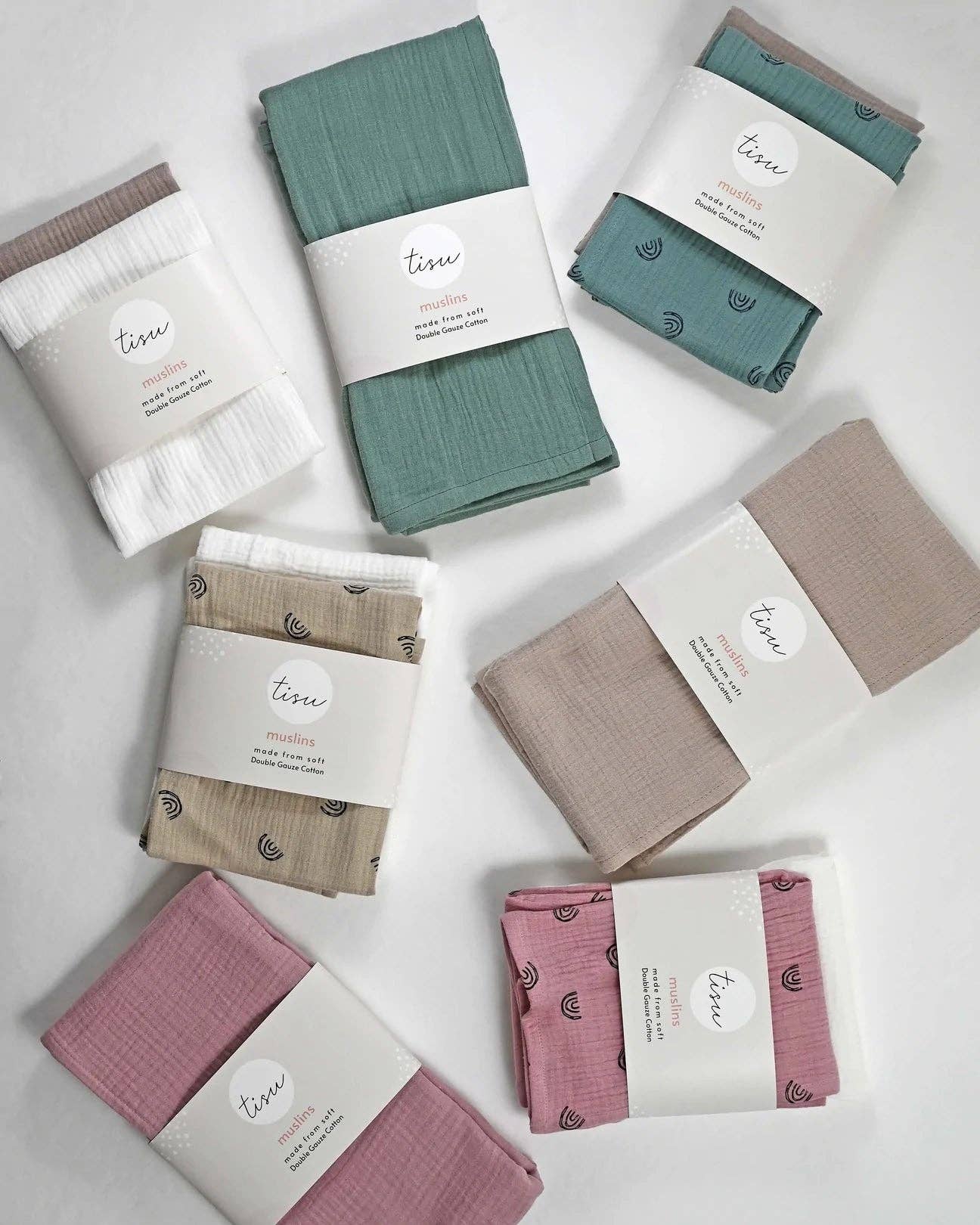 Mousseline TISU, Dusty Mint