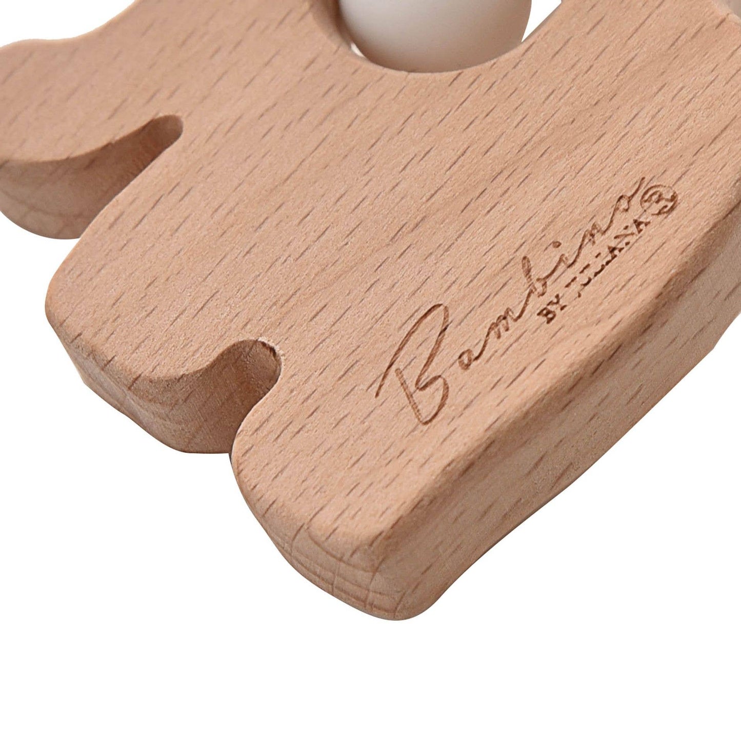 Jouet de dentition Bambino Elephant gris
