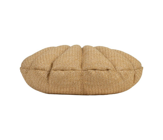COUSSIN COQUILLAGE - Paille/rafia
