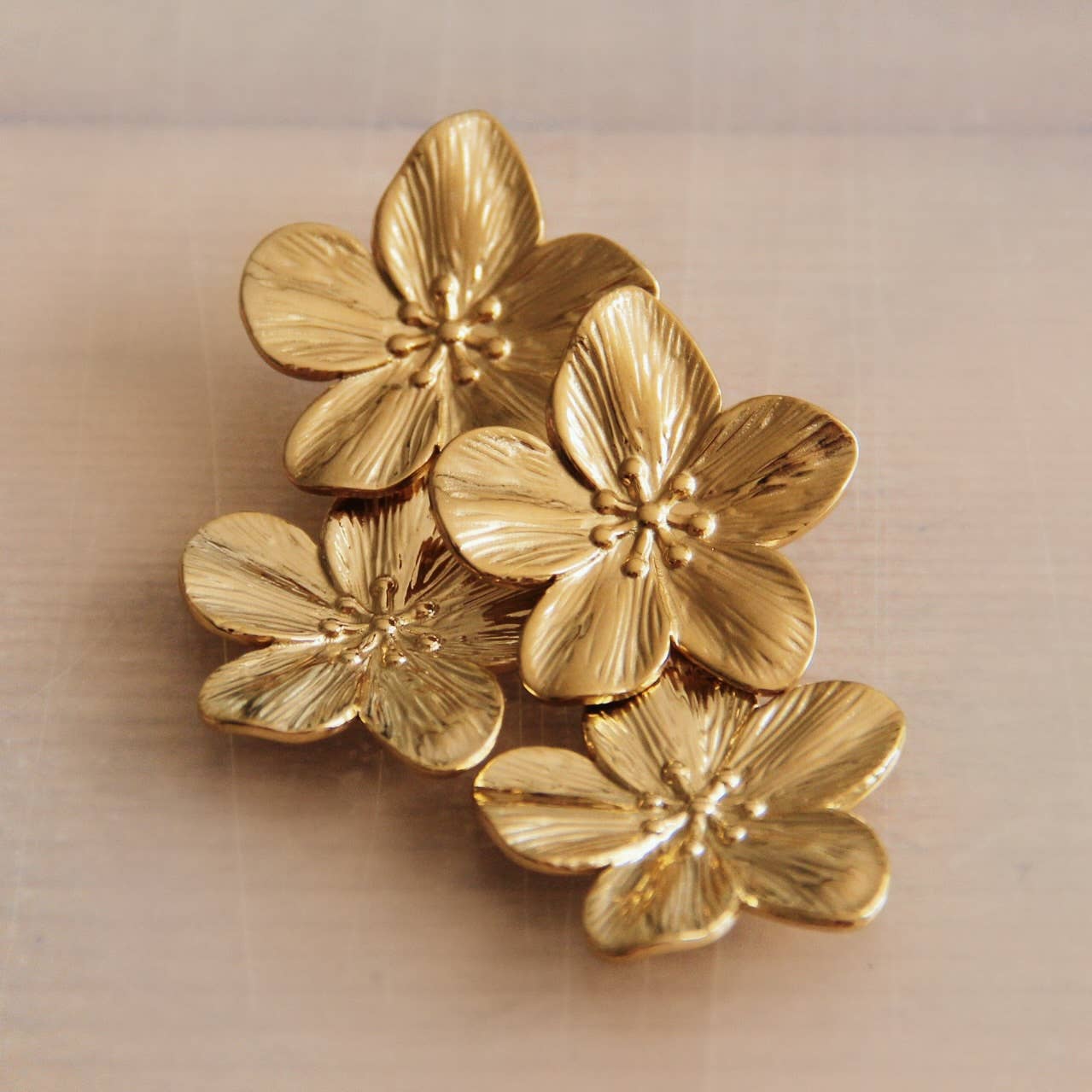 BOUCLE D'OREILLES - Fleurs