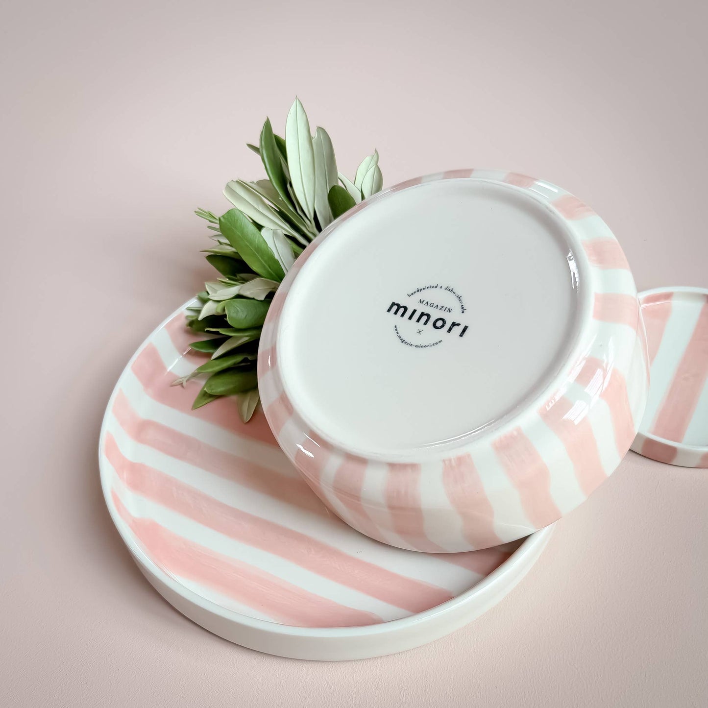 Bol Stripes - incanto rose
