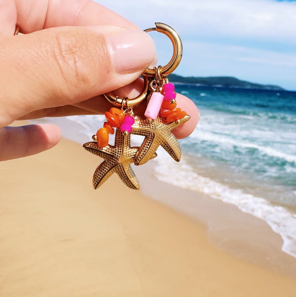 BOUCLE D'OREILLE BRELOQUES - Mer