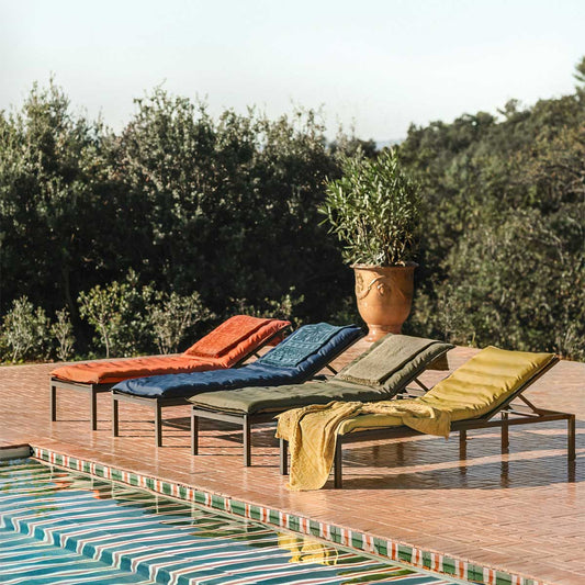 HOUSSE BAIN DE SOLEIL - Bleu
