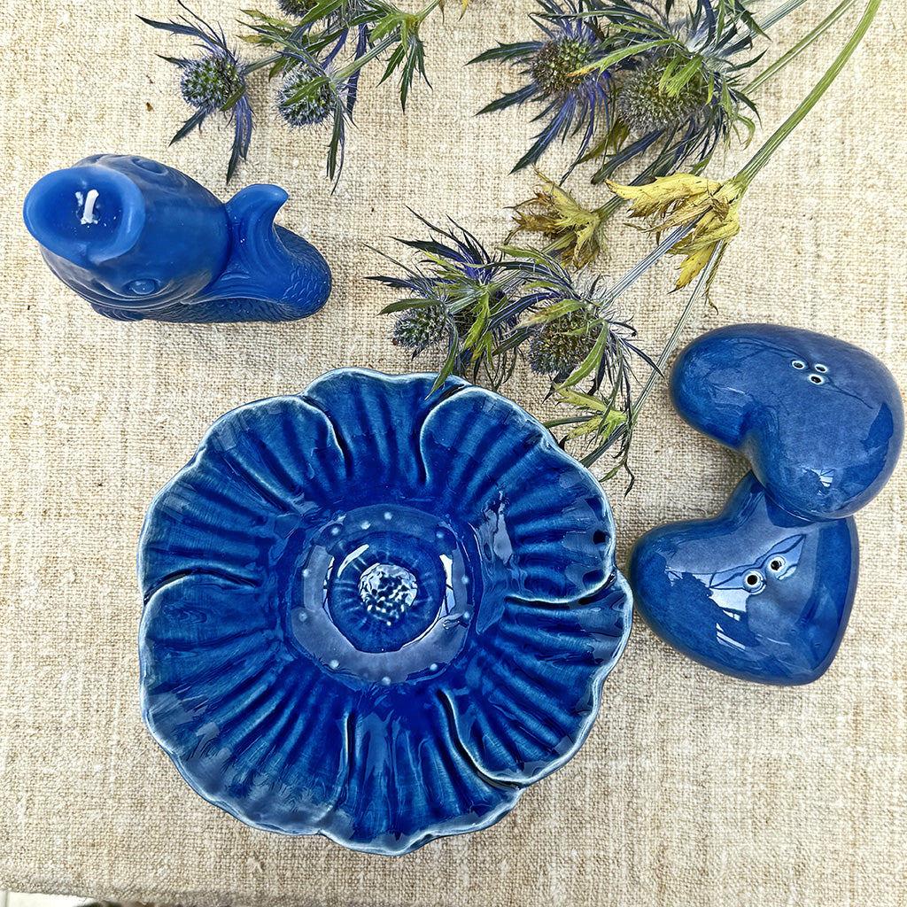 COUPELLE FLEUR - Bleue