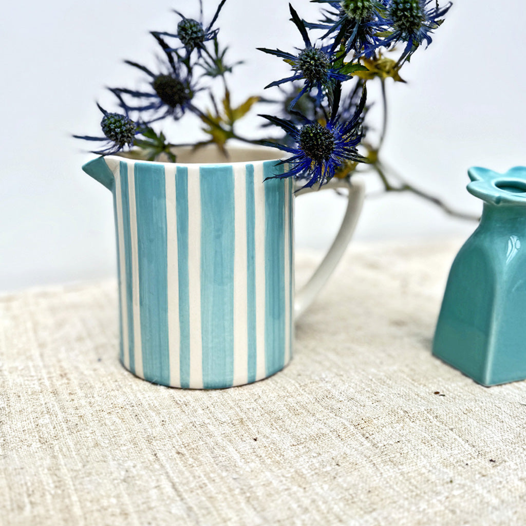 PETIT PICHET RAYURES - Bleu ciel