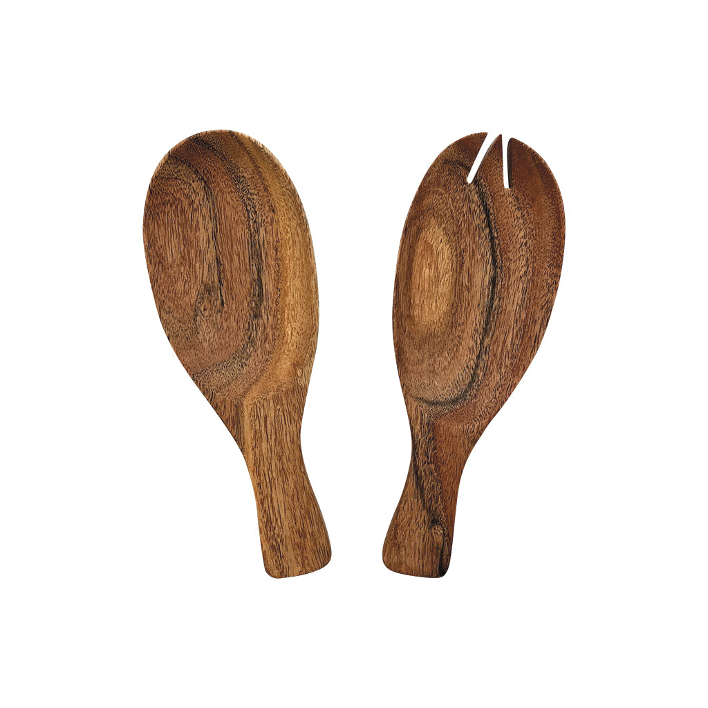 COUVERTS À SALADE - BOIS