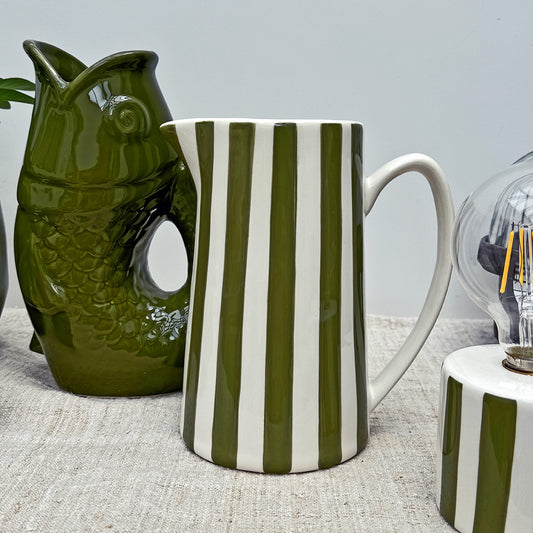 PICHET RAYURES - Kaki