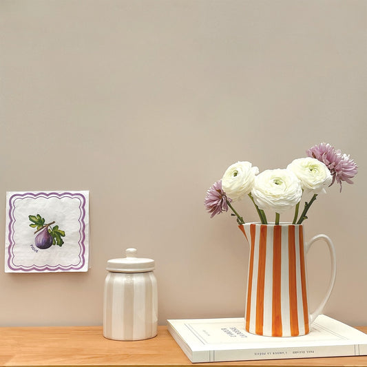 PICHET RAYURES - Orange