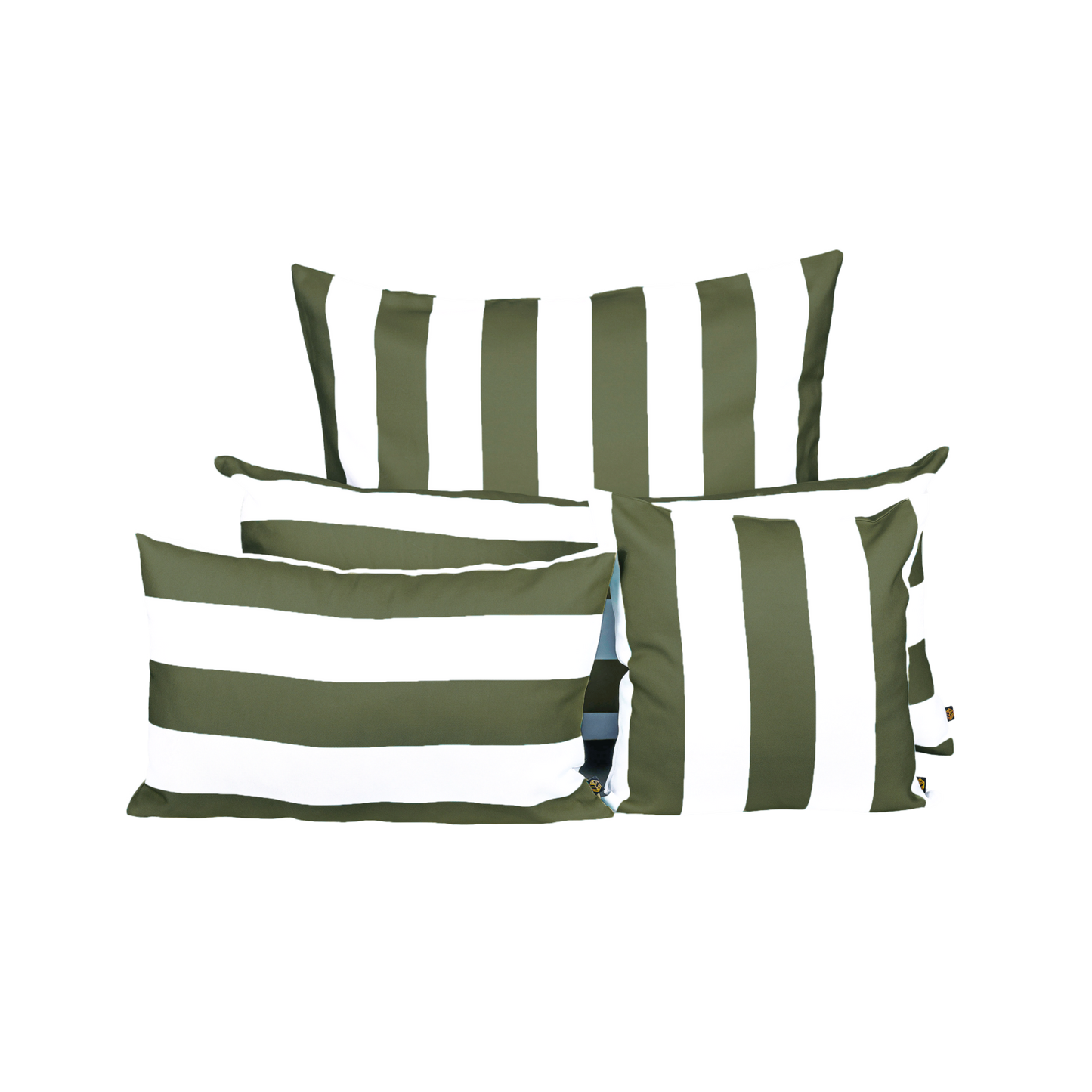 HOUSSE COUSSIN EXTERIEUR À RAYURES - 4 couleurs