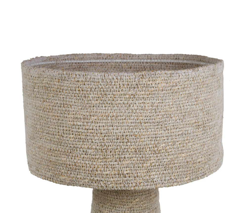 LAMPE EN JUTE