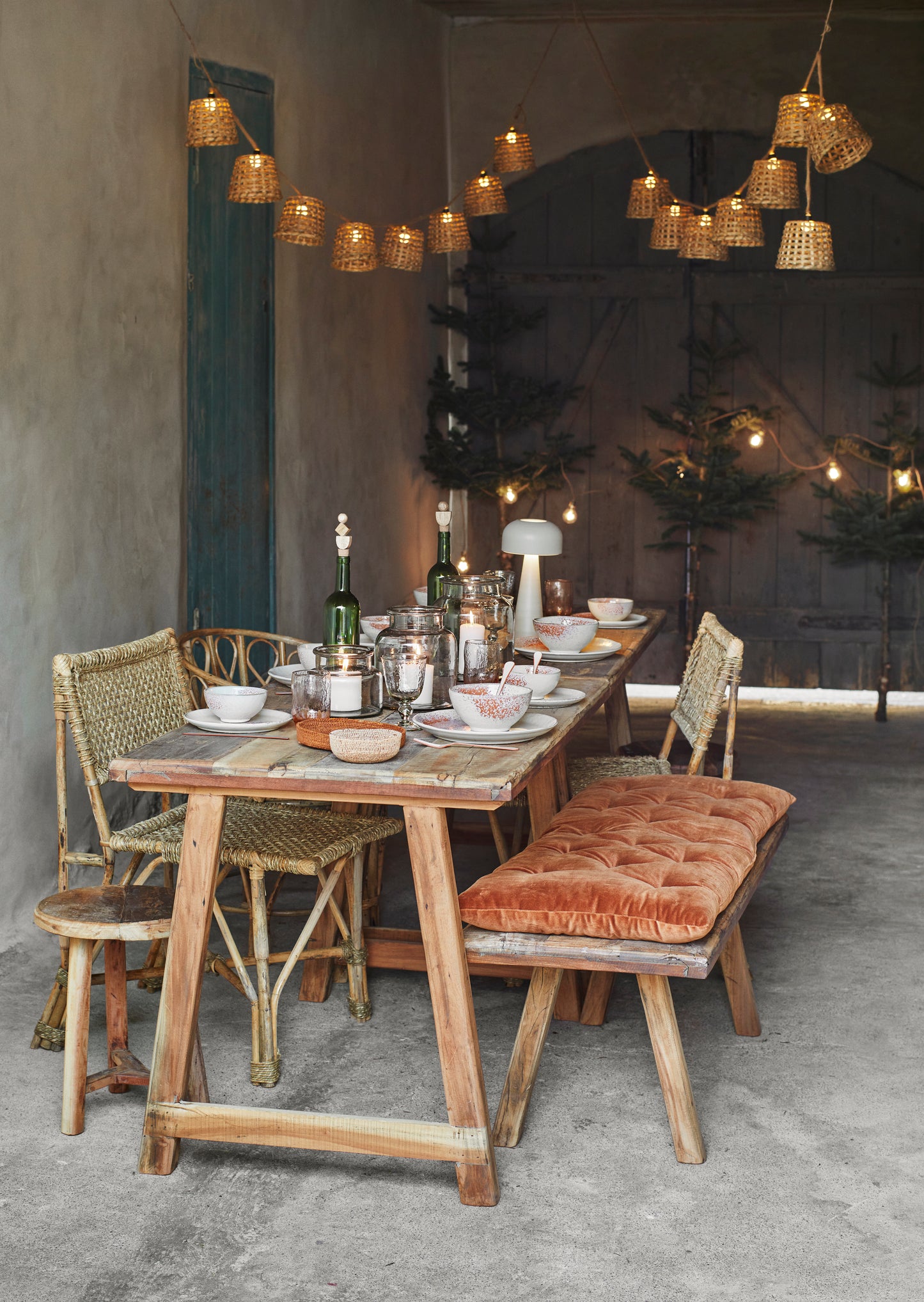 GUIRLANDE LUMINEUSE LED EN BAMBOU