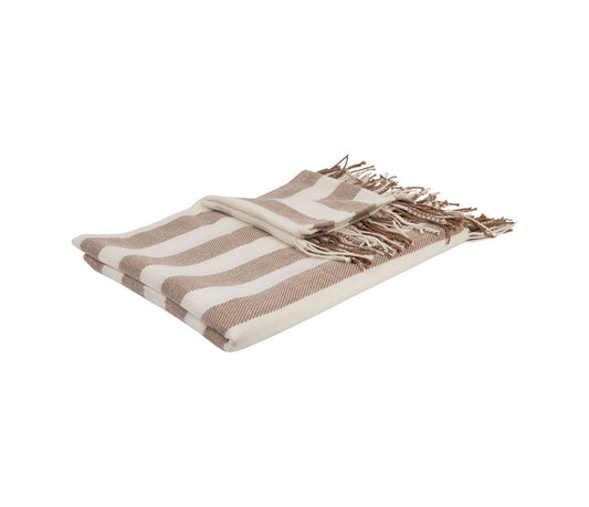 PLAID RAYÉ TABAC